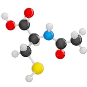 Acetylcysteine molecule